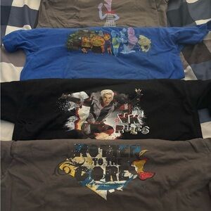 Tultex Kids Graphic T-Shirt Set - Blue, Black, Gray